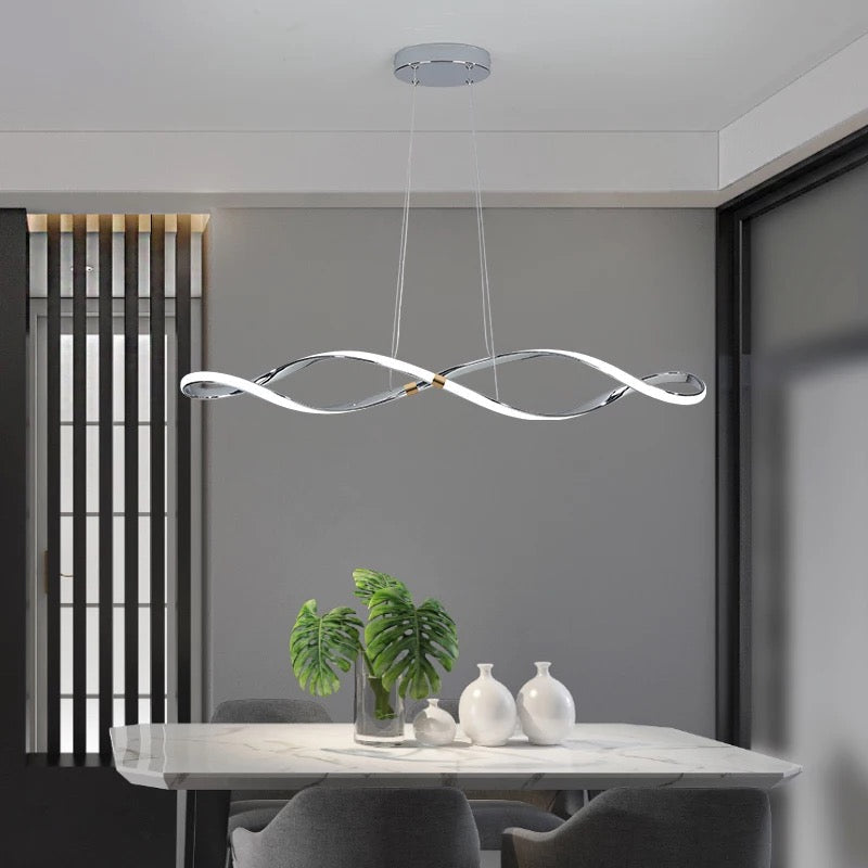 Evangeline  Spiral Pendant Light