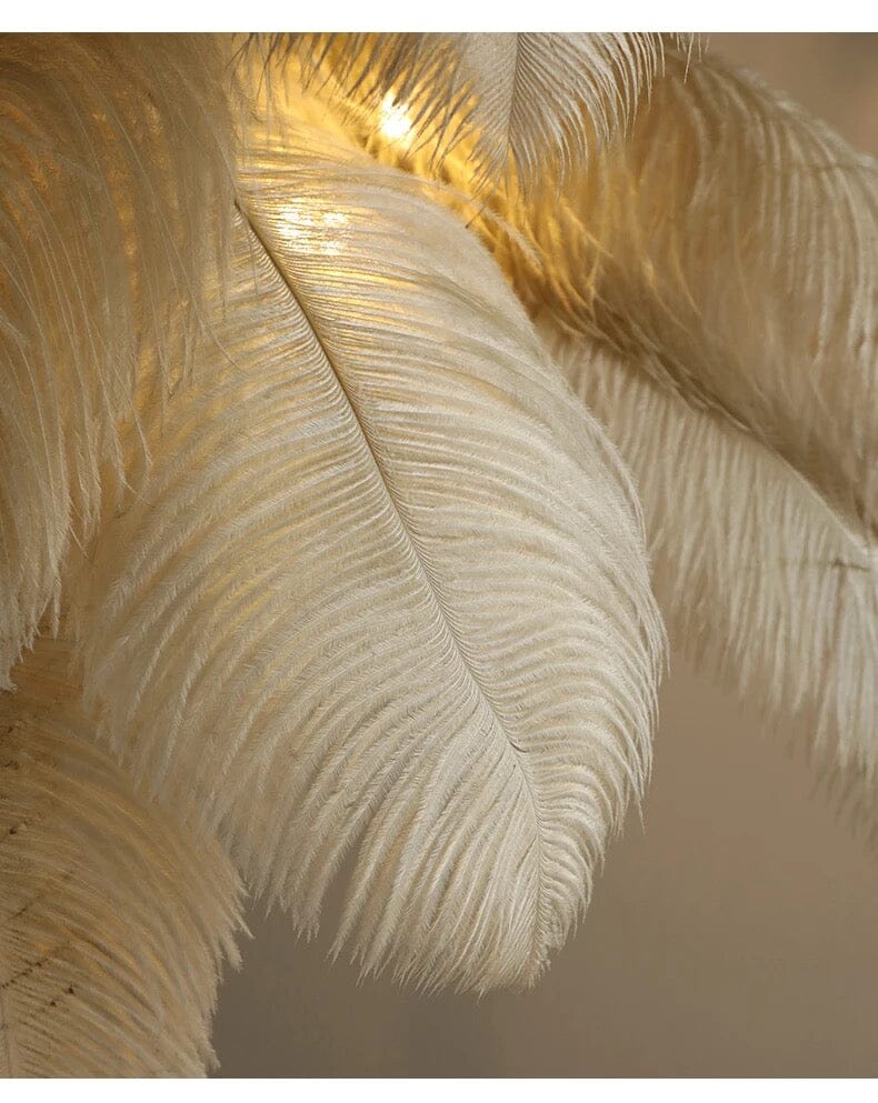 Ava Luxury Feather Floor Lamp