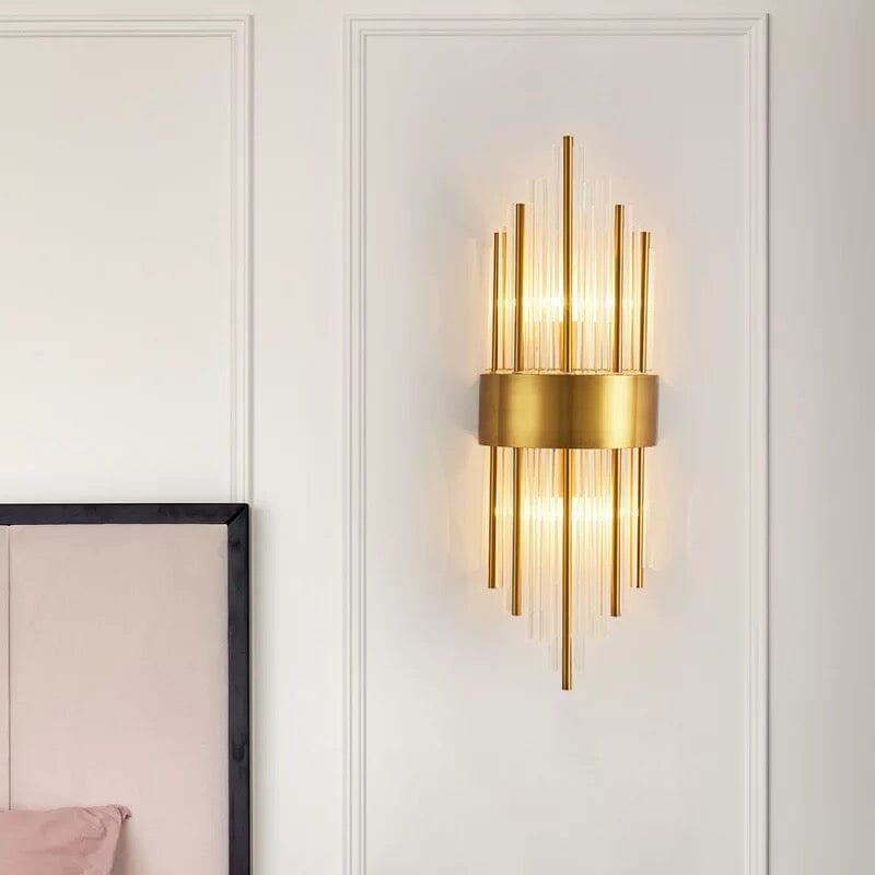 Nova Crystal Wall Lamp - Nordic Elegance for Every Room's Ambiance