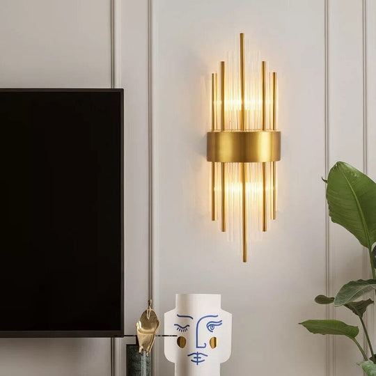 Nova Crystal Wall Lamp - Nordic Elegance for Every Room's Ambiance