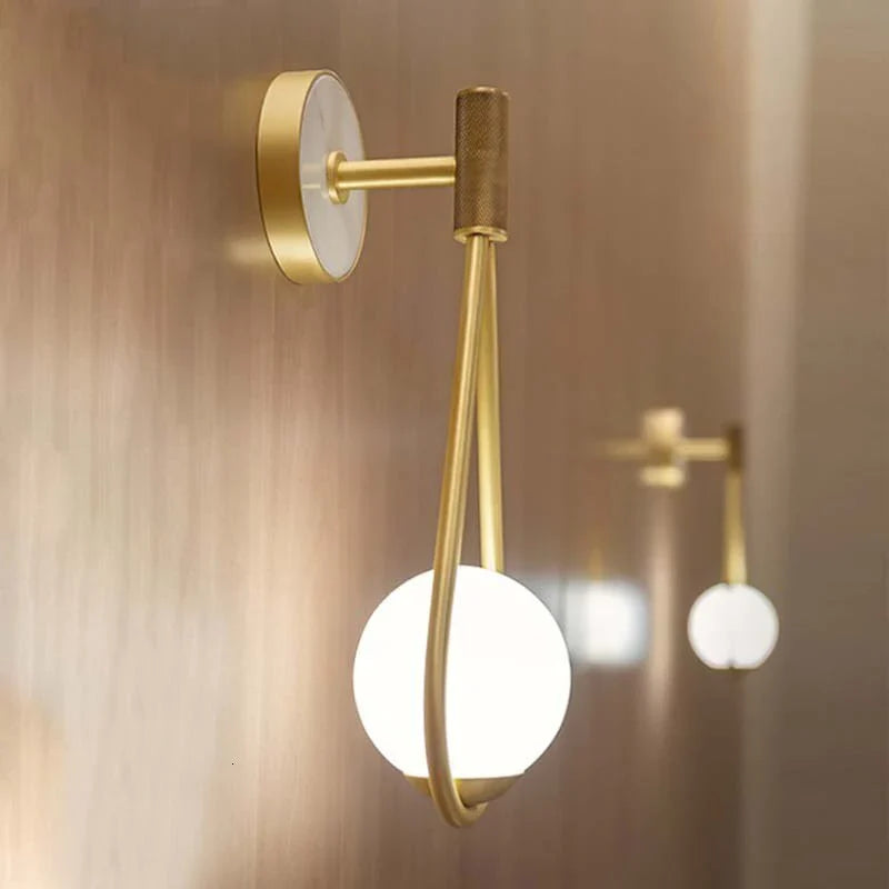 Isla Droplet Wall Lamp - Elegant Nordic Charm for Any Space