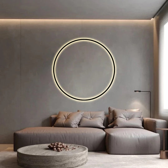 Renata LED Wall Lamp - Modern Eclipse Design for Stylish Interiors