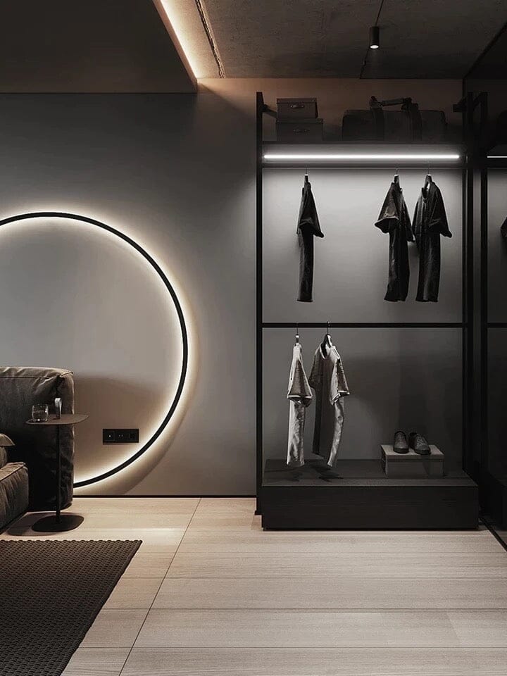 Renata LED Wall Lamp - Modern Eclipse Design for Stylish Interiors