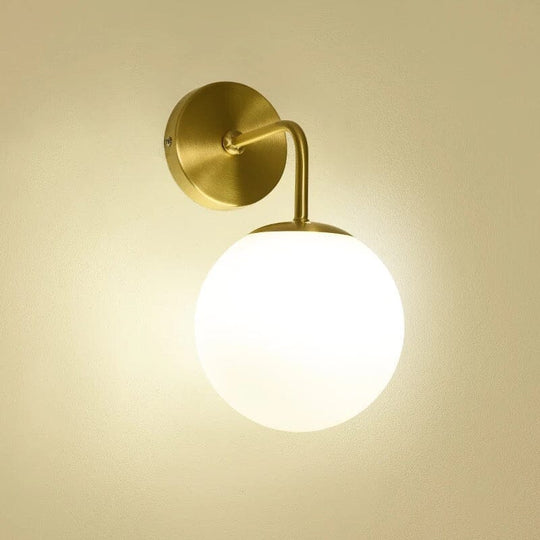 Orionis Ball-Wall Lamp – Illuminate Your Space with Elegant Simplicity