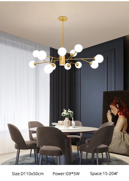 Freya Bubble Chandelier – Elevate Your Space with Nordic Elegance