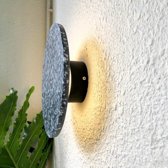Terrazzo Minimalist LED Outdoor Wall Light Waterproof