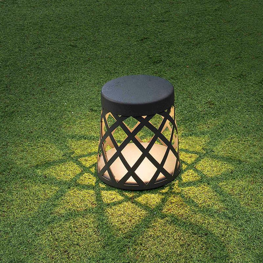 Stool Waterproof LED Aluminum Outdoor Lantern Lawn Light