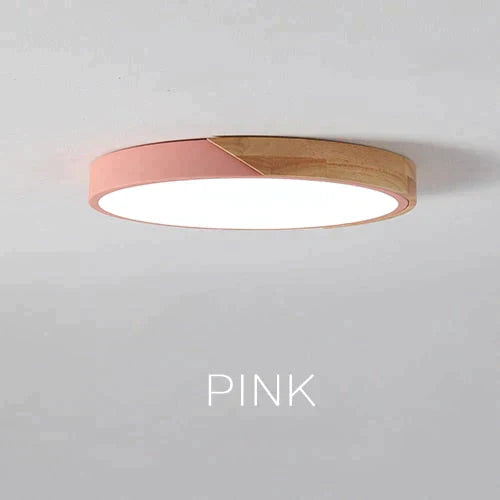 Jaiden -Modern LED Ceiling Light Surface Mount Flush Lamp Indoor Lighting Fixture Living Room Bedroom Kitchen Remote Control Dimmable