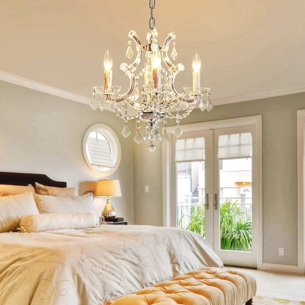 Jasen V - Europe Crystal Chandelier For Loft Living Room Bedroom Kitchen Home Decoration