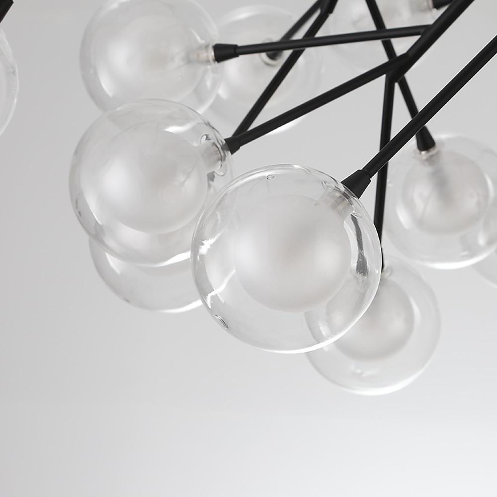 Artistic Branches Glass LED Modern Chandelier