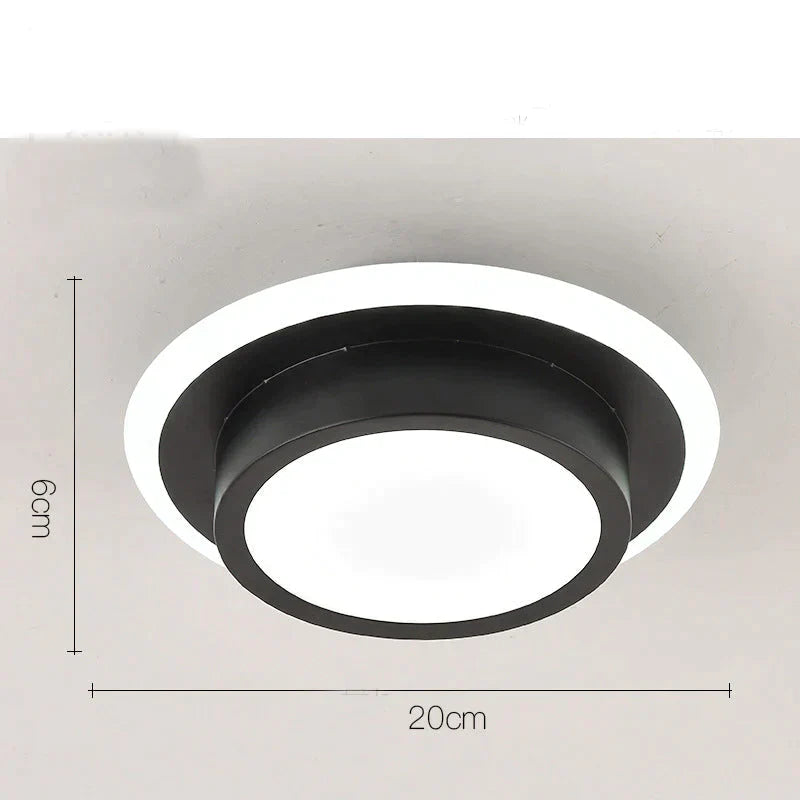 Kathleen Modern Acrylic LED Ceiling Light – Ultra-Thin Flush Mount Lamp for Home & Office