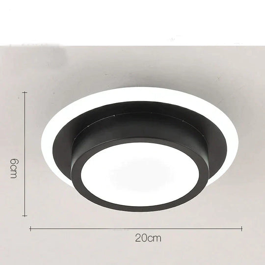 Kathleen Modern Acrylic LED Ceiling Light – Ultra-Thin Flush Mount Lamp for Home & Office