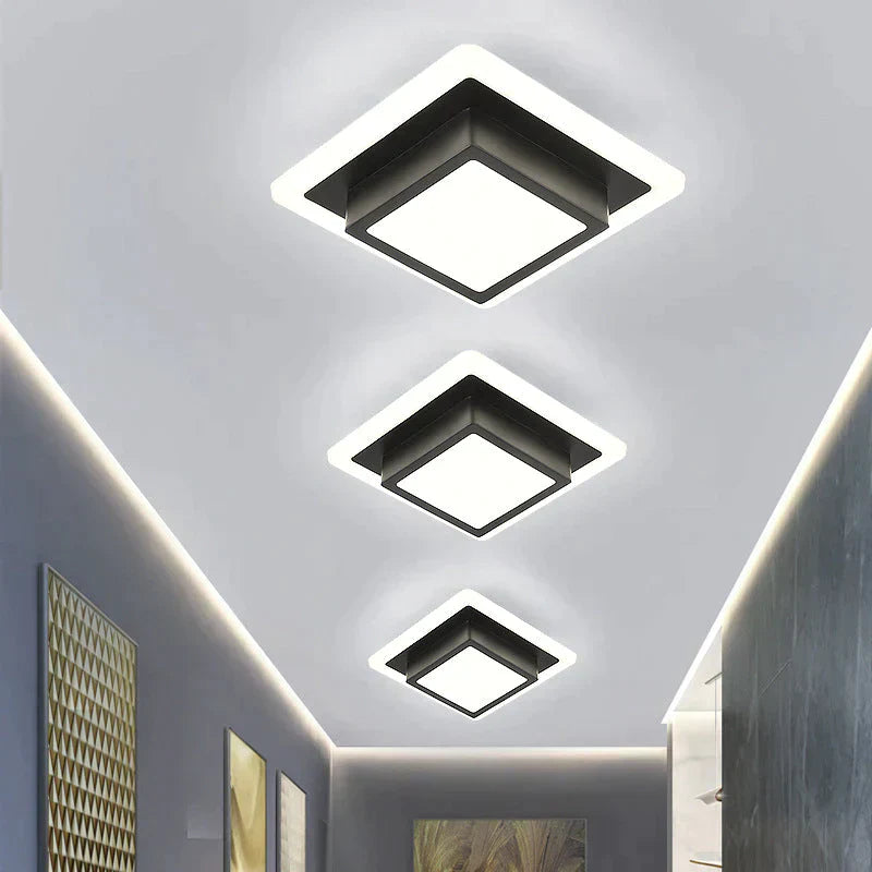 Kathleen Modern Acrylic LED Ceiling Light – Ultra-Thin Flush Mount Lamp for Home & Office