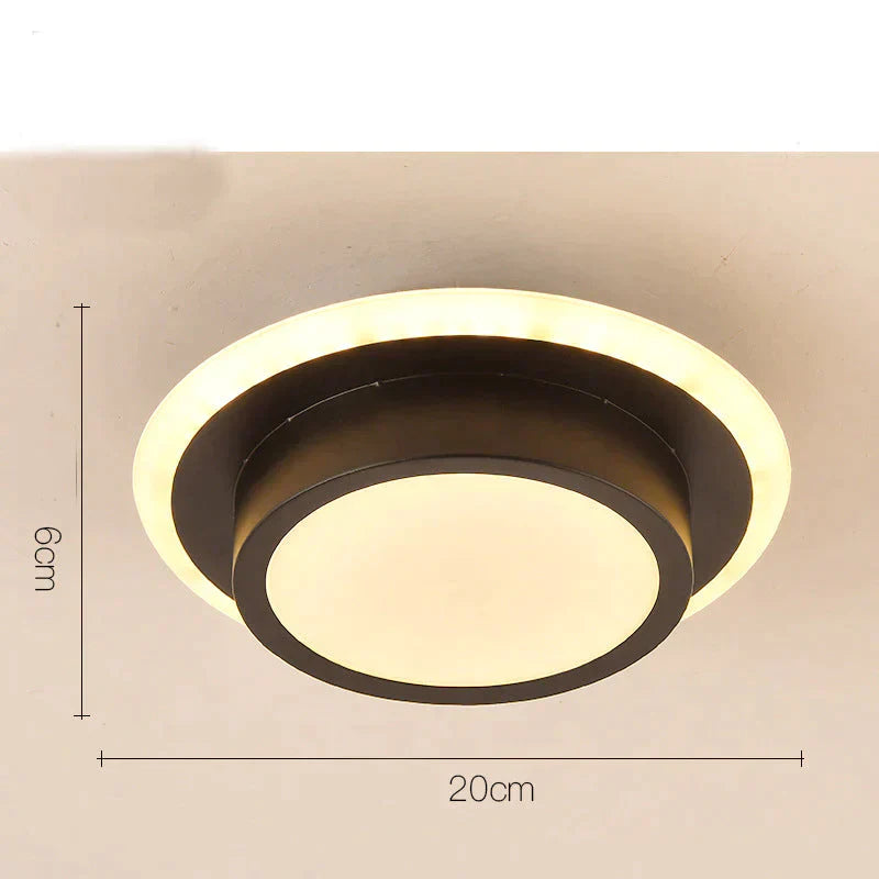 Kathleen Modern Acrylic LED Ceiling Light – Ultra-Thin Flush Mount Lamp for Home & Office