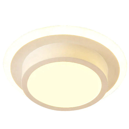 Kathleen Modern Acrylic LED Ceiling Light – Ultra-Thin Flush Mount Lamp for Home & Office
