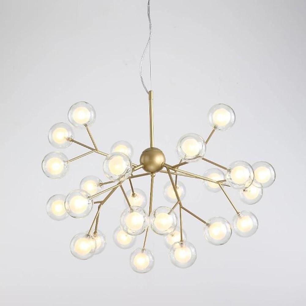 Artistic Branches Glass LED Modern Chandelier