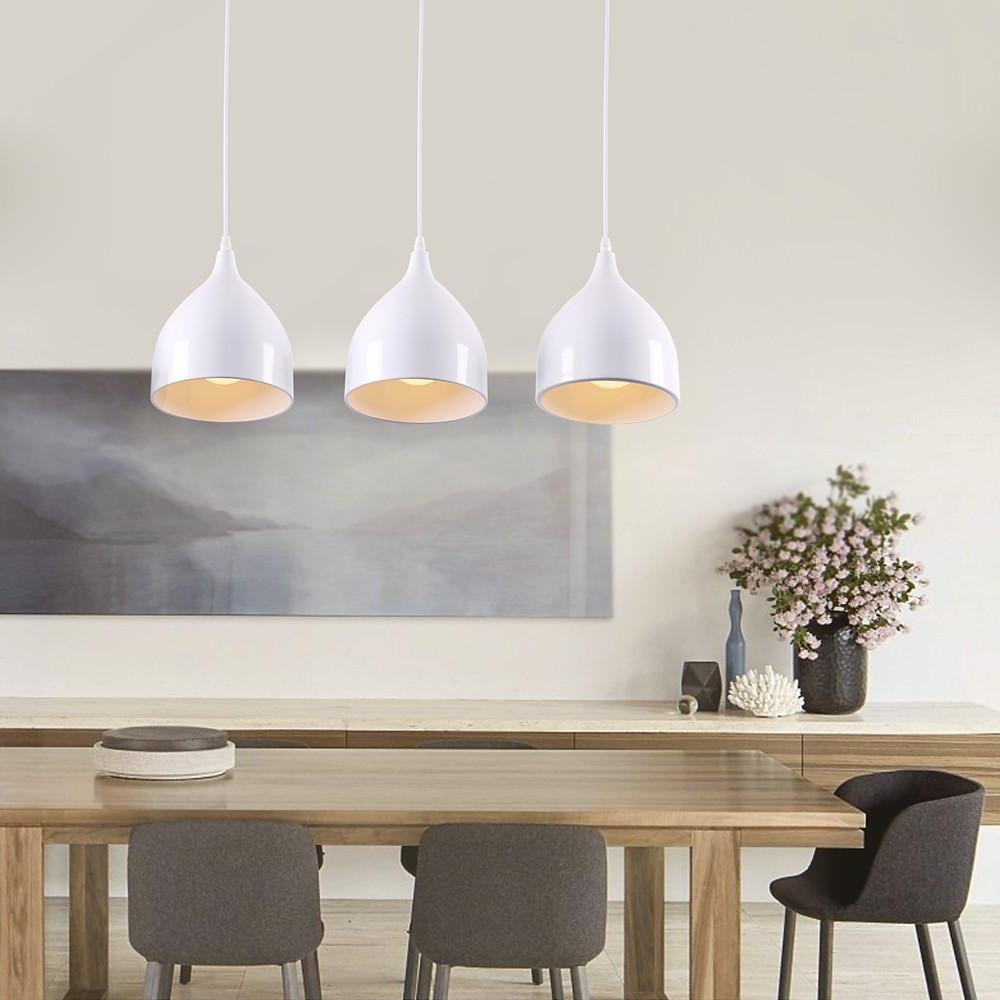 3-Light LED Modern Pendant Lights Hanging Lamp Island Lights Chandelier