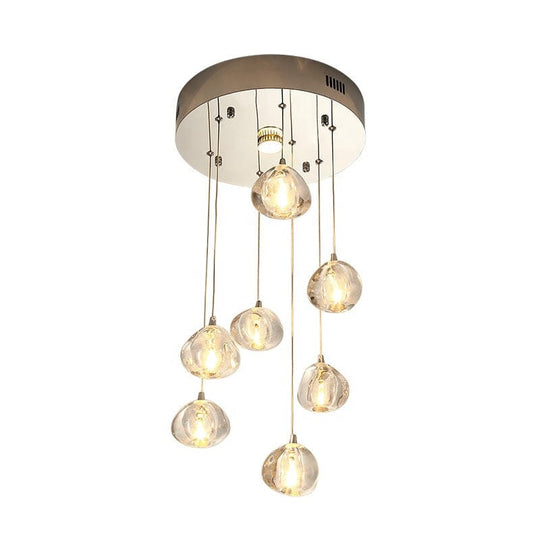 Mira Crystal Walsh Chandelier - Sleek Luxury for Modern Interiors