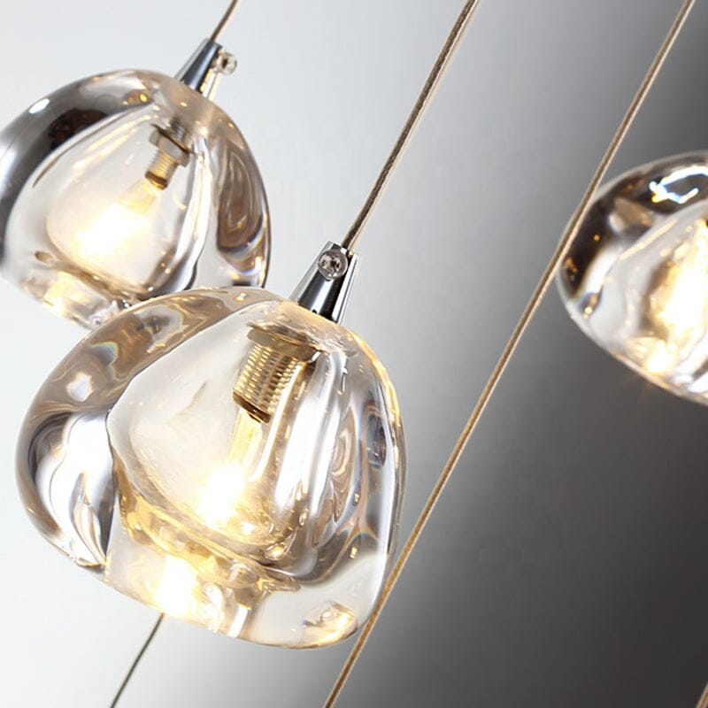 Mira Crystal Walsh Chandelier - Sleek Luxury for Modern Interiors