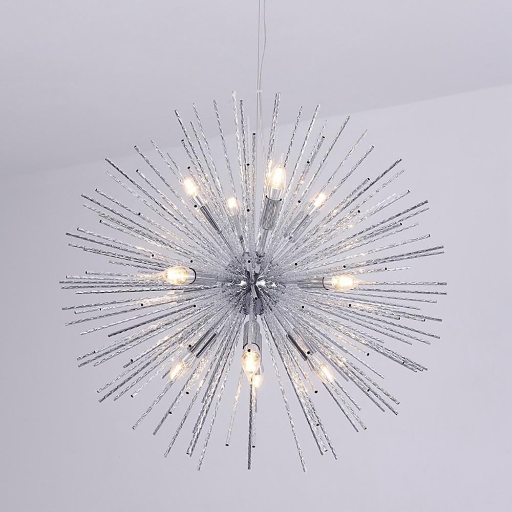 Unique Globe Design LED Electroplated Metal Pendant Light