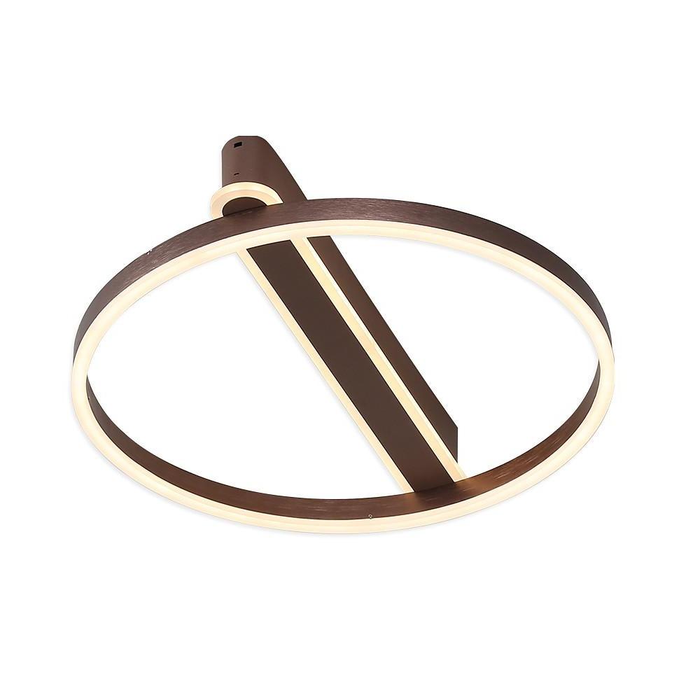 Circle Linear Dimmable LED Modern Ceiling Light – Flush Mount Design