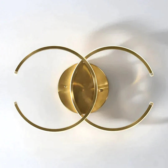 Modern Changeable Led Ceiling Lamp Living Room Copper Ceiling Lights Bedroom Kitchen Fixtures Led Lighting With Remote Control