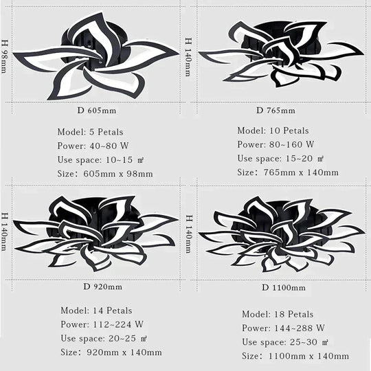 Modern Fashion Designer Black Led Ceiling Light Art Deco Suspended Lamp For Kitchen Living Room Loft Bedroom Home Fxture