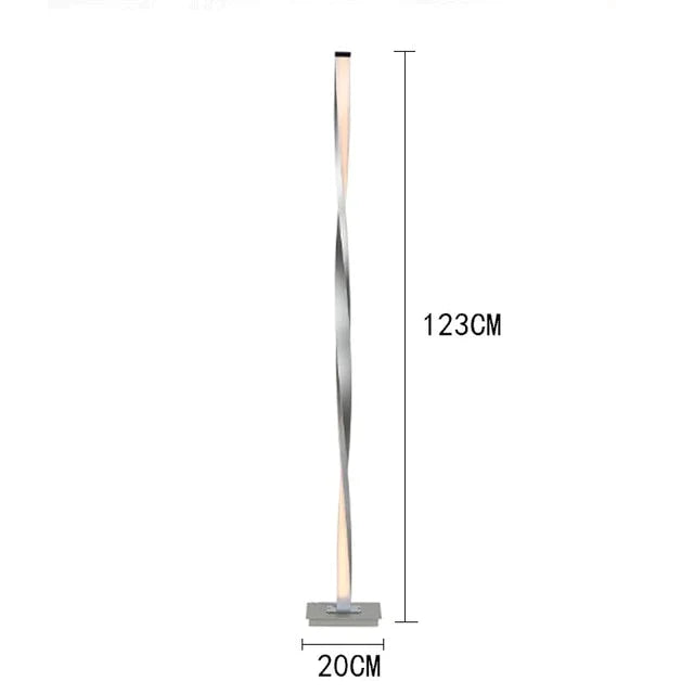 Modern Free Standing Lamps for Living Room Aluminum Floor Lamp Study Beside Lamp Stand Home Deco Lamp Floor Led Dimmable Lights