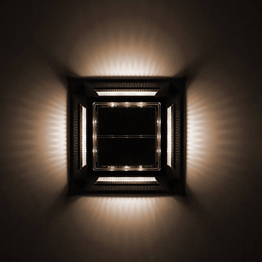 Heavy-Duty Solar LED Deck Lights Waterproof