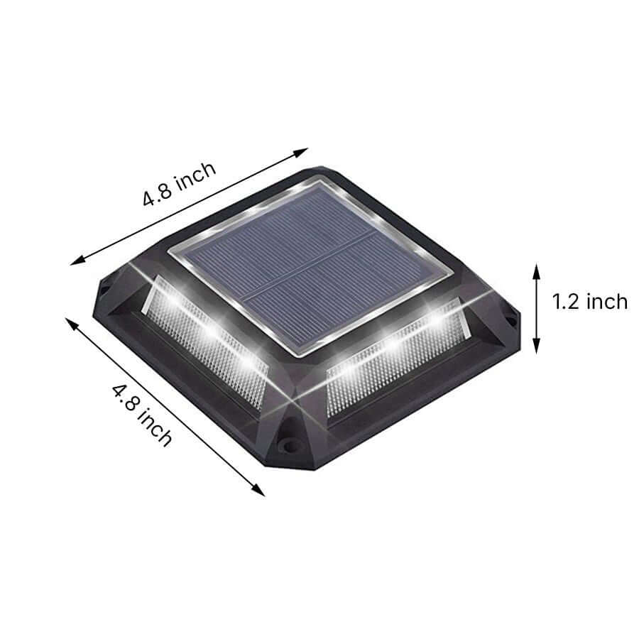 Heavy-Duty Solar LED Deck Lights Waterproof