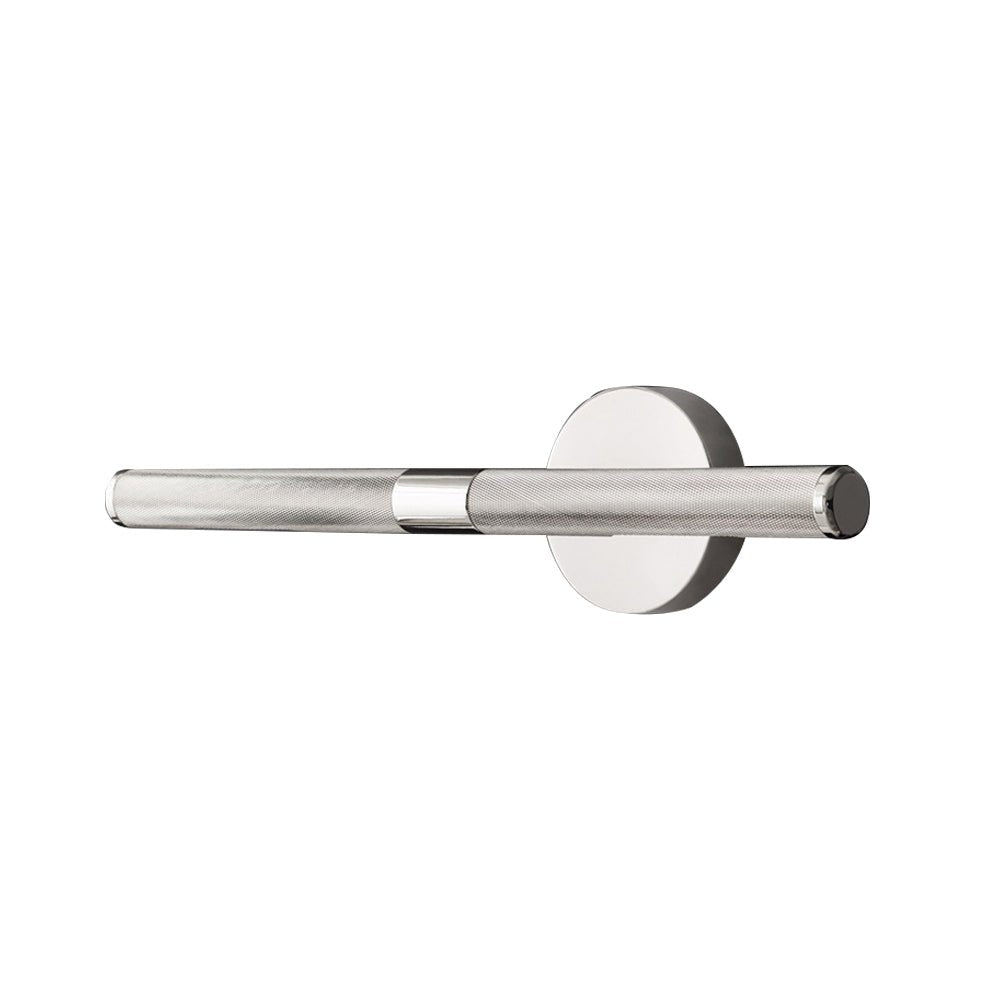 Modern Knurled Texture LED Bathroom Vanity Light with Swiveling Head