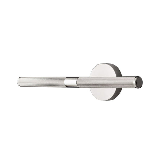 Modern Knurled Texture LED Bathroom Vanity Light with Swiveling Head