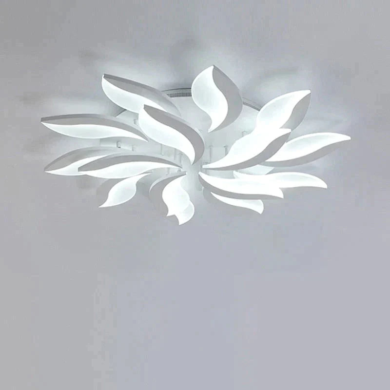 Modern LED Ceiling Lights Fixtures Living Room Hardware Acrylic Lampshade With Remote Bedroom Lamp Lamparas De Techo