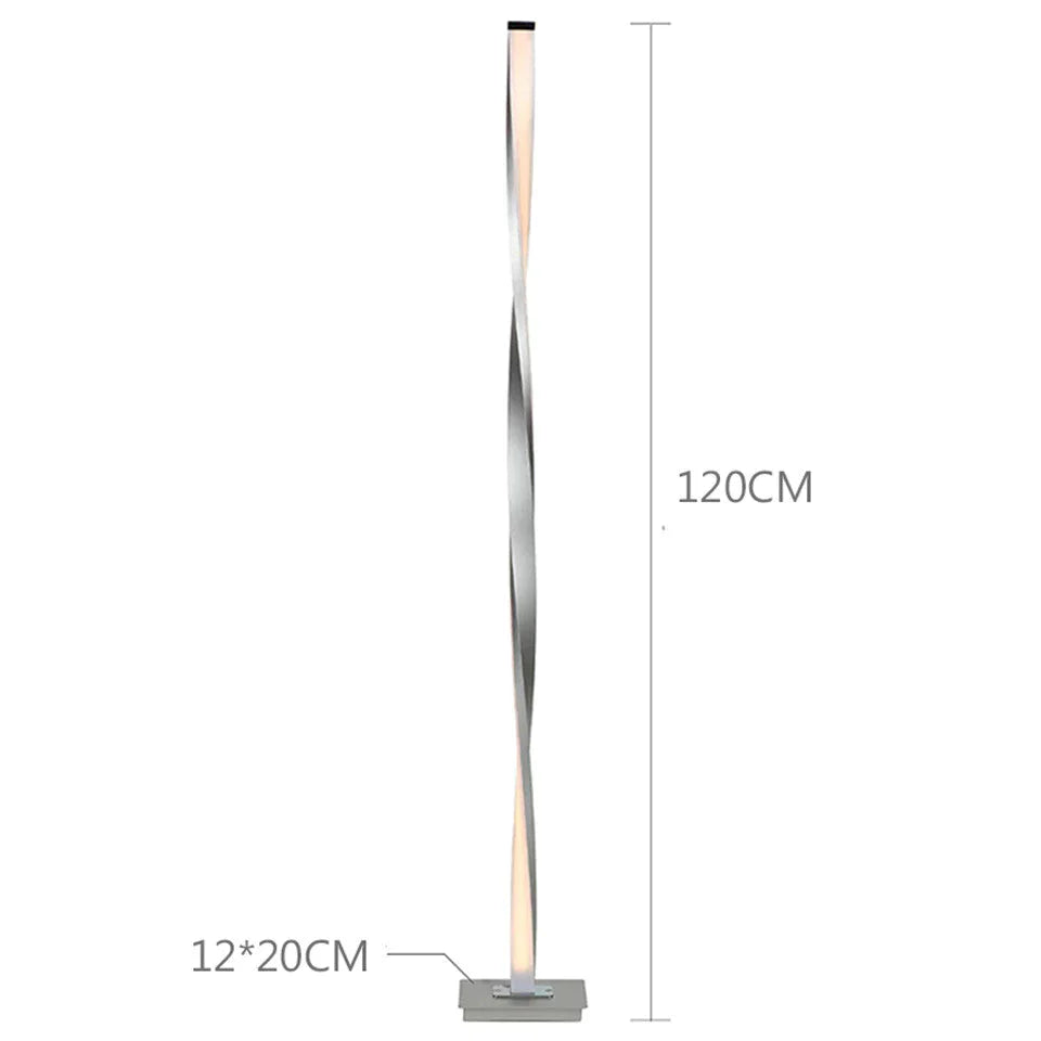 Modern LED Floor Lamp for Living Room Standing Pole LED Floor Light for Bedrooms Offices Bright Dimmable Table Lamp Indoor Decor