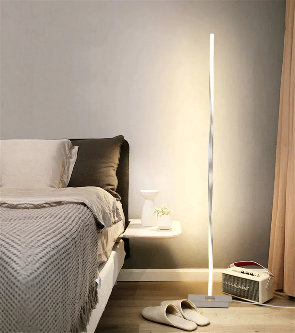 Modern LED RGB Floor Lights Lighting Living Room Bedroom Decor Floor Lamp Bedside Standing Lamp Nordic Indoor Standing Lighting