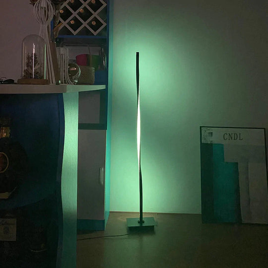 Modern LED RGB Floor Lights Lighting Living Room Bedroom Decor Floor Lamp Bedside Standing Lamp Nordic Indoor Standing Lighting