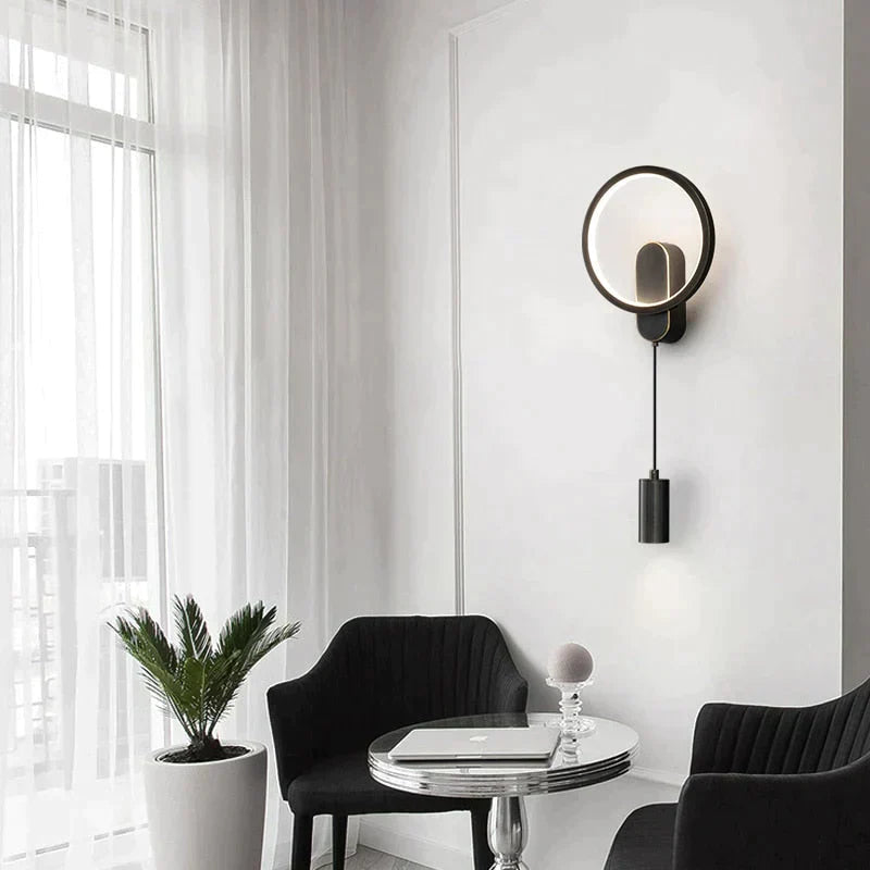 Modern Nordic LED Wall Lamp For Bedroom Black/Gold