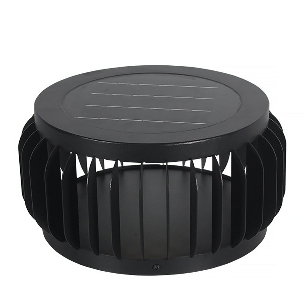 Modern Outdoor Waterproof Solar LED Garden Lamp with Three-Color Dimming