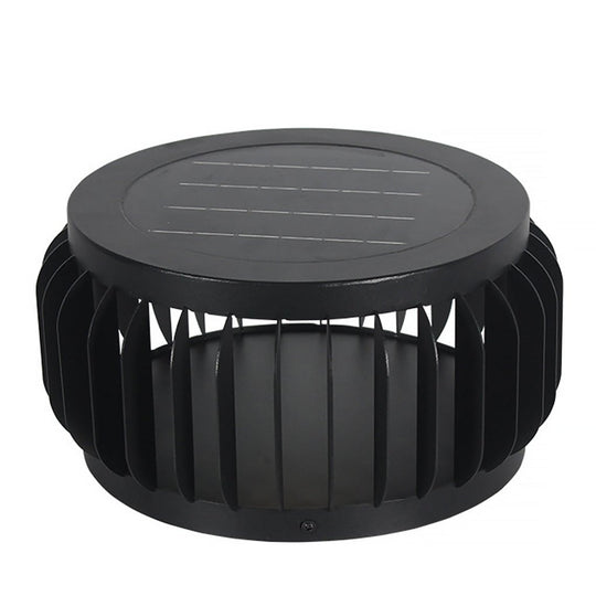 Modern Outdoor Waterproof Solar LED Garden Lamp with Three-Color Dimming