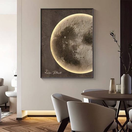 Moon Electric Meter Box Decorative Painting