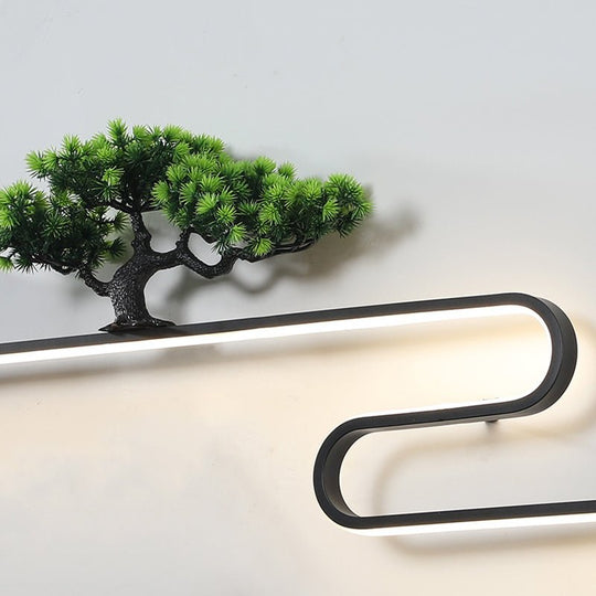 Mountain Scenery Waterproof LED Outdoor Wall Light