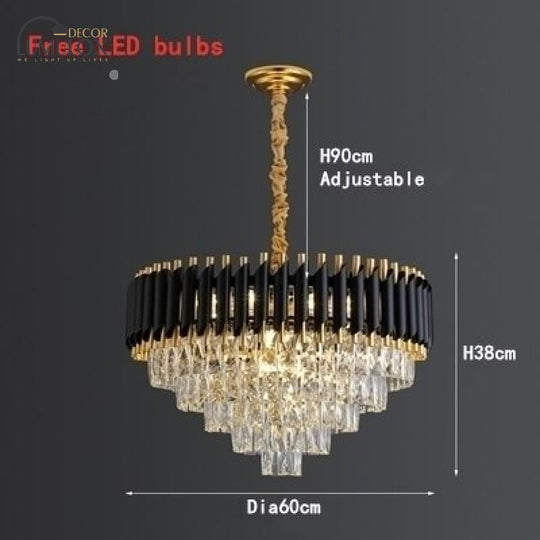Nebra-  Luxury K9 Crystal Chandeliers