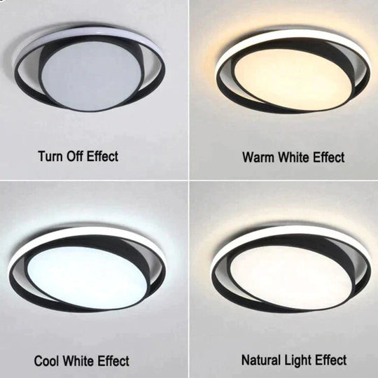 New Arrival LED Ceiling Light Lamp Lighting Fixture Living Room Bedroom Kitchen Surface Mount Dimmable With Remote Control Dero