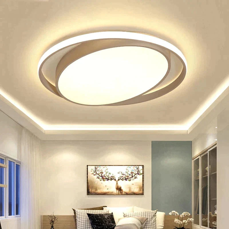 New Arrival LED Ceiling Light Lamp Lighting Fixture Living Room Bedroom Kitchen Surface Mount Dimmable With Remote Control Dero