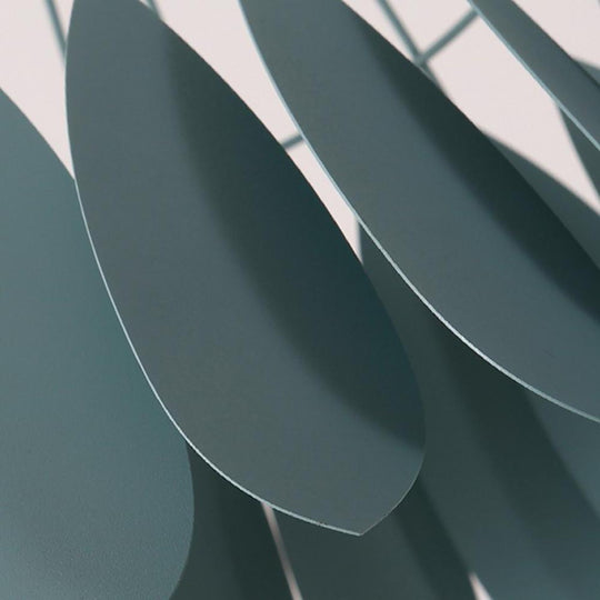 1 Bulb Industrial Pendant Lamp Metal Mini Geometric Kitchen Lighting