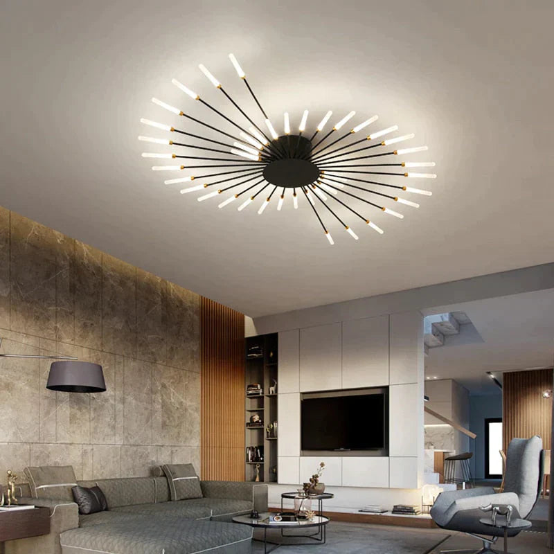 Nora - Linear LED Ceiling Chandelier