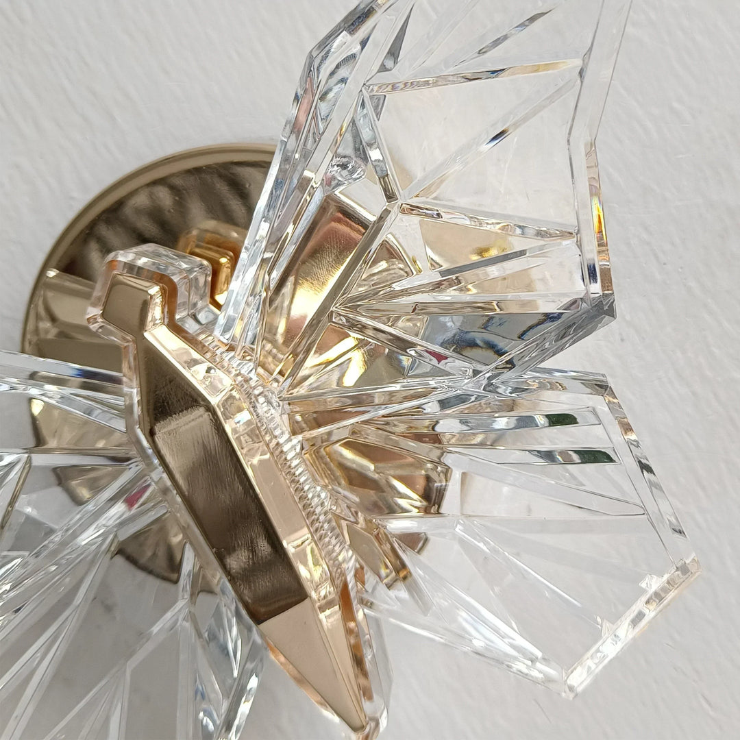 Nordic Creative Luxury Butterfly wall lamp for Bedroom Living Room Lighting