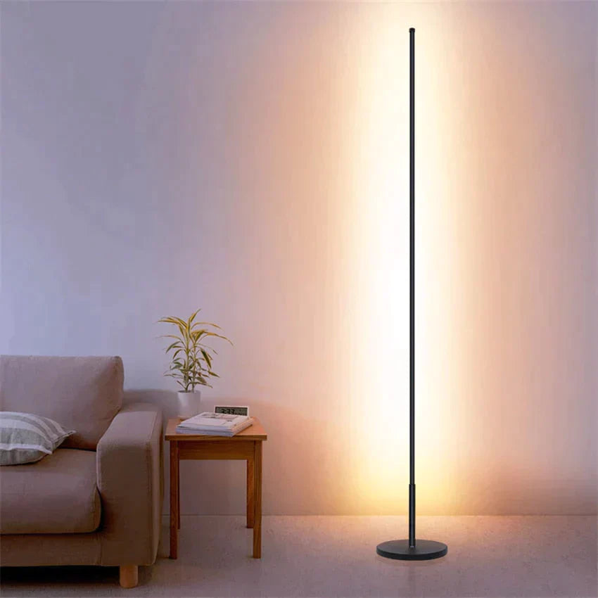 Nordic Minimalism LED Floor Lamp Bedroom Bedside Decoration Home Floor Light Indoor Lighting Standing Light Corner Floor Lamps