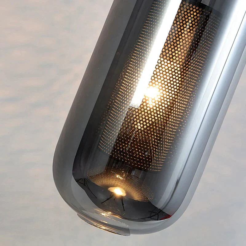 Nordic Modern Decor Glass Lampshade for Bedroom Study Room Stairs Art Wall Lamp