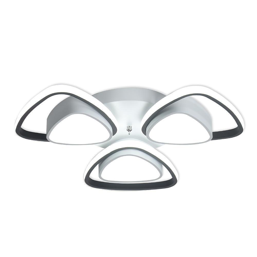Unique Geometric LED Metal Flush Mount Ceiling Light